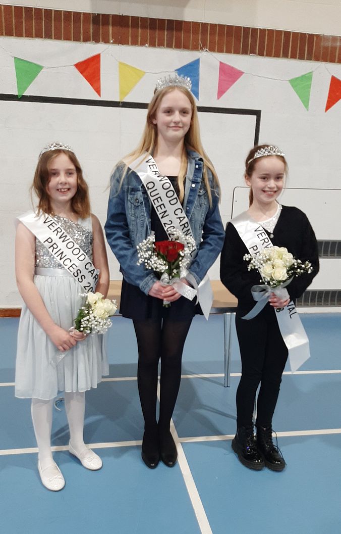 Verwood Carnival Queen and Princesses 2023